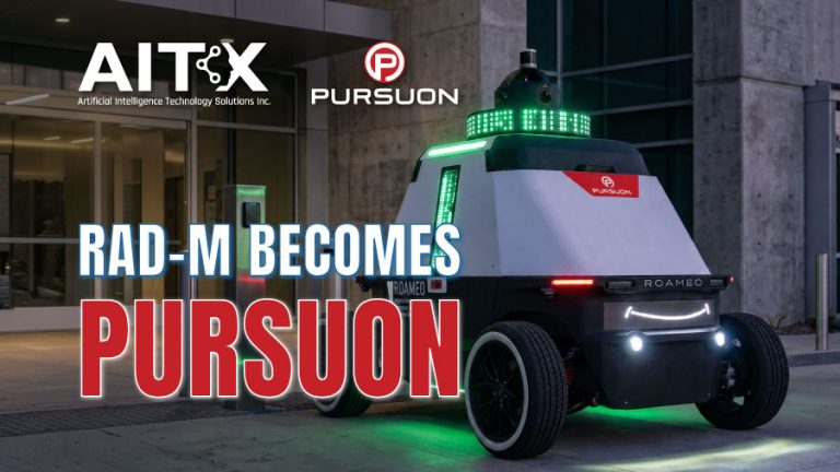 AITX’s RAD-M Becomes PURSUON, Advancing the Company’s Autonomous Mobile Security Strategy